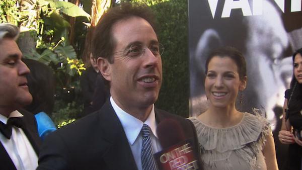 Jerry Seinfeld talks to OnTheRedCarpet.com at a post-Oscar party thrown by Vanity Fair magazine in Los Angeles in 2007. - Provided courtesy of KABC / OTRC Jerry Seinfeld talks to OnTheRedCarpet.com at a post-Oscar party thrown by Vanity Fair magazine in Los Angeles in 2007. - Provided courtesy of KABC / OTRC