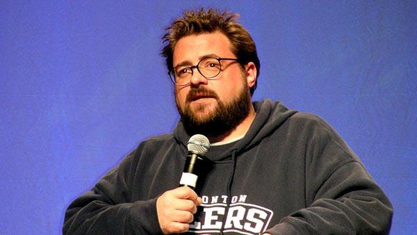 Kevin Smith appears on stage at the Macworld 2010 event on Feb. 11, 2010 in San Francisco, California.