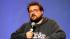 Kevin Smith appears on stage at the Macworld...