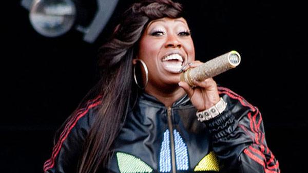 Missy Elliott performs live for a crowd on Feb. 3, 2006.