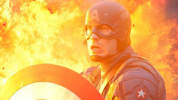 Chris Evans appears in a still from the 2011 film, Captain America. - Provided courtesy of Marvel Studios / Jay Maidment Chris Evans appears in a still from the 2011 film, Captain America. - Provided courtesy of Marvel Studios / Jay Maidment