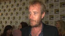 Rhys Ifans talks to OnTheRedCarpet.com at Comic-Con about playing The Lizard in The Amazing Spider- Man.