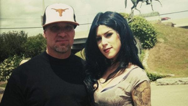 Jesse James and Kat Von D appear in a photo posted on her Twitter page on May 1, 2011. - Provided courtesy of OTRC / twitpic.com/4rohu2 Jesse James and Kat Von D appear in a photo posted on her Twitter page on May 1, 2011. - Provided courtesy of OTRC / twitpic.com/4rohu2