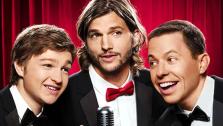 Ashton Kutcher, Angus T. Jones and Jon Cryer appear on a photo posted on Kutchers official Twitter page. - Provided courtesy of CBS