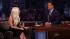 Lady Gaga talks before her performance on the...