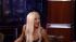 Lady Gaga talks before her performance on the...