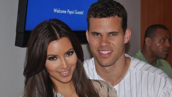 Kim Kardashian and Kris Humphries appear in a photo posted on Kardashians official website on July 12, 2011. - Provided courtesy of KimKardashian.Celebuzz.com