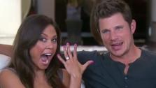 Nick Lachey and Vanessa Minnillo appear on Good Morning America. - Provided courtesy of ABC / ABC