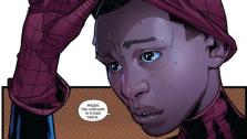 Spider-Mans new alter ego, Miles Morales, is shown in this promotional photo for Utimate Fallout 4. - Provided courtesy of Marvel