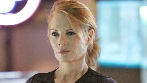 Marg Helgenberger in a scene from CSI - Provided courtesy of CBS Marg Helgenberger in a scene from CSI - Provided courtesy of CBS