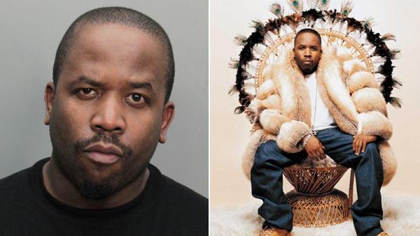 Left: Big Boi in a booking photo from the Miami-Dade County Corrections website. Right: Big Boi on the cover of Speakerboxxx/The Love Below album. - Provided courtesy of Miamidade.gov/corrections/ Arista Left: Big Boi in a booking photo from the Miami-Dade County Corrections website. Right: Big Boi on the cover of Speakerboxxx/The Love Below album. - Provided courtesy of Miamidade.gov/corrections/ Arista