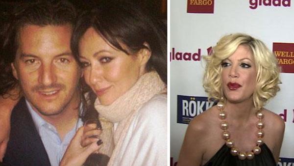 Shannen Doherty and Kurt Iswarienko appear in this photo posted on the actress Facebook page on March 22, 2010. / Tori Spelling and Dean McDermott attend the Glaad event in Los Angeles on Sunday, April 10, 2011. - Provided courtesy of OTRC / facebook.com/ShannenDoherty Shannen Doherty and Kurt Iswarienko appear in this photo posted on the actress Facebook page on March 22, 2010. / Tori Spelling and Dean McDermott attend the Glaad event in Los Angeles on Sunday, April 10, 2011. - Provided courtesy of OTRC / facebook.com/ShannenDoherty