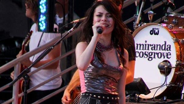 Miranda Cosgrove performs in Busch Gardens in Williamsburg, VA on July 30, 2011 in this photo posted on her Facebook page. - Provided courtesy of facebook.com/MirandaCosgrove Miranda Cosgrove performs in Busch Gardens in Williamsburg, VA on July 30, 2011 in this photo posted on her Facebook page. - Provided courtesy of facebook.com/MirandaCosgrove