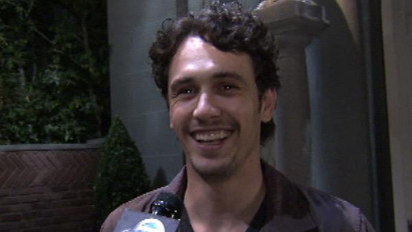 James Franco talks to OnTheRedCarpet.com on the set of General Hospital in August 2011. - Provided courtesy of OTRC James Franco talks to OnTheRedCarpet.com on the set of General Hospital in August 2011. - Provided courtesy of OTRC