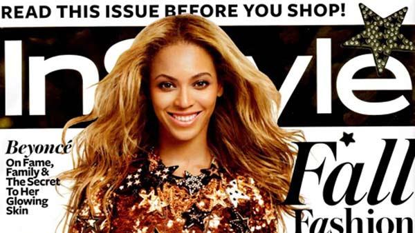 Beyonce appears on the September 2011 cover of InStyle magazine. - Provided courtesy of InStyle Beyonce appears on the September 2011 cover of InStyle magazine. - Provided courtesy of InStyle