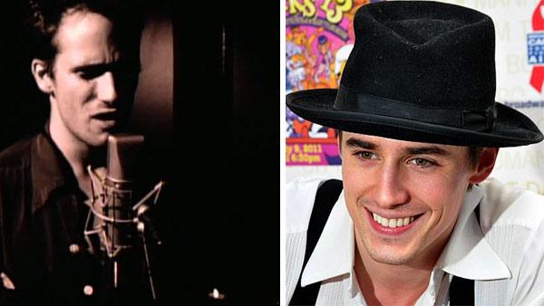 Jeff Buckley appears in a music video for his 1994 single, Hallelujah. / Reeve Carney attends 13th Annual Broadway Barks Benefit on July 9, 2011 at Shubert Alley in New York City. - Provided courtesy of Sony BMG Music Entertainment / Nick Stepowyj / flickr.com/photos/nickstep Jeff Buckley appears in a music video for his 1994 single, Hallelujah. / Reeve Carney attends 13th Annual Broadway Barks Benefit on July 9, 2011 at Shubert Alley in New York City. - Provided courtesy of Sony BMG Music Entertainment / Nick Stepowyj / flickr.com/photos/nickstep