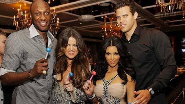 Lamar Odom, Khloe Kardashian, Kim Kardashian and Kris Humphries are seen in a June 17, 2011 photo posted on Khloes official website. - Provided courtesy of khloekardashian.celebuzz.com Lamar Odom, Khloe Kardashian, Kim Kardashian and Kris Humphries are seen in a June 17, 2011 photo posted on Khloes official website. - Provided courtesy of khloekardashian.celebuzz.com