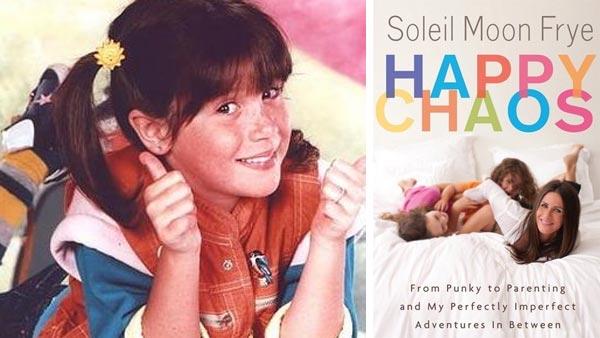 Soleil Moon Frye appears in a promotional photo for the series Punky Brewster. / Soleil Moon Frye appears in a promotional photo for her 2011 book Happy Chaos. - Provided courtesy of Ruby-Spears Productions / NBC / Dutton Adult