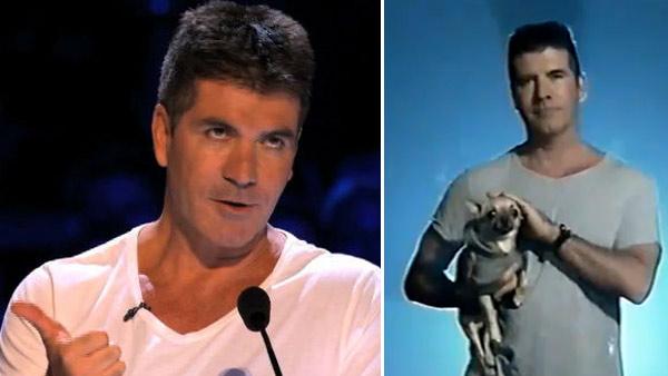 Simon Cowell appears in a scenes from The X Factor, which debuts on FOX on Sept. 21, 2011. / Simon Cowell appears with a puppy in a promotional ad for the UK series The X Factor. - Provided courtesy of FOX / ITV / Fremantle Media Simon Cowell appears in a scenes from The X Factor, which debuts on FOX on Sept. 21, 2011. / Simon Cowell appears with a puppy in a promotional ad for the UK series The X Factor. - Provided courtesy of FOX / ITV / Fremantle Media