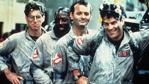 Harold Ramis, Ernie Hudson, Bill Murray and Dan Aykroyd appear in a scene from the 1984 film Ghostbusters. - Provided courtesy of Columbia Pictures Harold Ramis, Ernie Hudson, Bill Murray and Dan Aykroyd appear in a scene from the 1984 film Ghostbusters. - Provided courtesy of Columbia Pictures