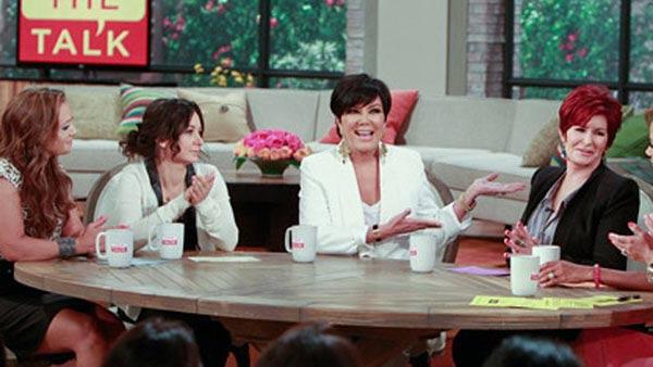 Leah Remini, Sara Gilbert, Kris Jenner and Sharon Osbourne appear in a still from a 2011 episode of The Talk. - Provided courtesy of CBS Leah Remini, Sara Gilbert, Kris Jenner and Sharon Osbourne appear in a still from a 2011 episode of The Talk. - Provided courtesy of CBS