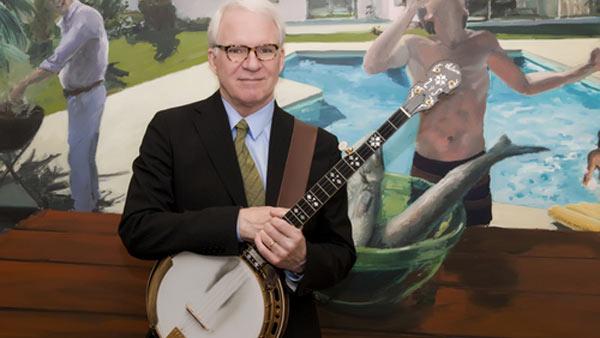 Steve Martin appears in an undated 2010 photo posted on his Twitter page.