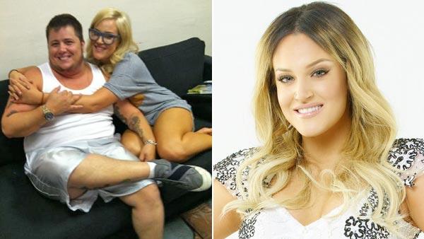 Left: Lacey Schwimmer and Chaz Bono appear in a Twitter photo. Right: Lacey Schwimmer appears in a promotional photo for season 12 of Dancing With The Stars. - Provided courtesy of Twitter / ABC Left: Lacey Schwimmer and Chaz Bono appear in a Twitter photo. Right: Lacey Schwimmer appears in a promotional photo for season 12 of Dancing With The Stars. - Provided courtesy of Twitter / ABC
