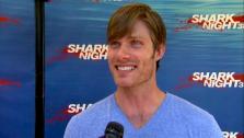 Chris Carmack talks to OnTheRedCarpet.com at a screening for Shark Night 3D. - Provided courtesy of OTRC