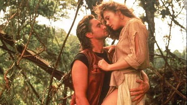 Michael Douglas and Kathleen Turner appear in a scene from the 1984 movie Romancing The Stone. - Provided courtesy of Twentieth Century Fox Michael Douglas and Kathleen Turner appear in a scene from the 1984 movie Romancing The Stone. - Provided courtesy of Twentieth Century Fox