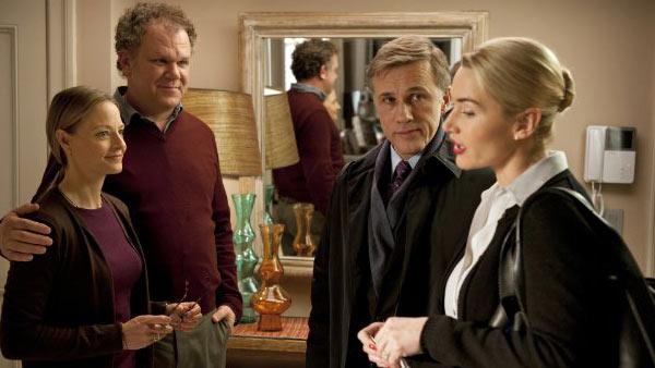 Jodie Foster, John C. Reilly, Christoph Waltz and Kate Winslet appear in a still from Carnage. - Provided courtesy of Sony Pictures Classics Jodie Foster, John C. Reilly, Christoph Waltz and Kate Winslet appear in a still from Carnage. - Provided courtesy of Sony Pictures Classics