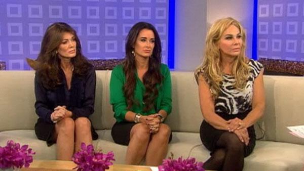 Kyle Richards, Lisa Vanderpump and Adrienne Maloof appear on the Today Show on September 5, 2011. - Provided courtesy of NBC Kyle Richards, Lisa Vanderpump and Adrienne Maloof appear on the Today Show on September 5, 2011. - Provided courtesy of NBC