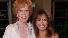 Carol Burnett and Susan Lucci appear in a promotional photo for All My Children. - Provided courtesy of ABC / Rick Rowell