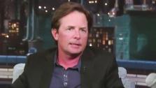 Michael J. Fox appears in on the Late Show with David Letterman on September 8, 2011. - Provided courtesy of CBS