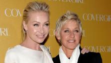 In this Jan. 5, 2011 file photo, television personality Ellen DeGeneres, right, and actress Portia de Rossi arrive at the COVERGIRL Cosmetics 50th Anniversary Party in Los Angeles. - Provided courtesy of Dan Steinberg