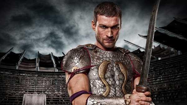 Andy Whitfield as Spartacus in a 2009 production still from 'Spartacus: Blood and Sand.'