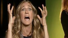 Sarah Jessica Parker speaks to OnTheRedCarpet.com and other press outlets during a satellite interview in September 2011 to promote her film I Dont Know How She Does It. - Provided courtesy of OTRC