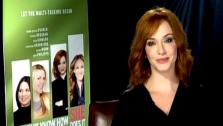 Christina Hendricks talks to OnTheRedCarpet.com about I Dont Know How She Does It. - Provided courtesy of OTRC