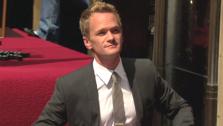 Neil Patrick Harris appears at his star ceremony on the Hollywood Walk of Fame on Sept. 15, 2011. - Provided courtesy of Hollywood Chamber of Commerce
