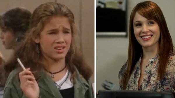 Marla Sokoloff appears as Gia Mahan on the show 'Full House.' / Marla Sokoloff appears in a scene from the 2011 film 'Scents and Sensibility.'