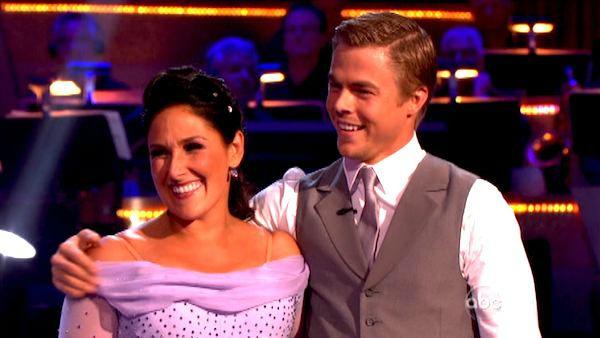 Talk show host and actress Ricki Lake and her partner Derek Hough received 20 out of 30 from the judges for their Viennese Waltz on the season premiere of 'Dancing With The Stars.'
