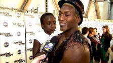 Metta World Peace aka Ron Artest talks to OnTheRedCarpet.com after the premiere of Dancing With The Stars on September 19, 2011. - Provided courtesy of OTRC