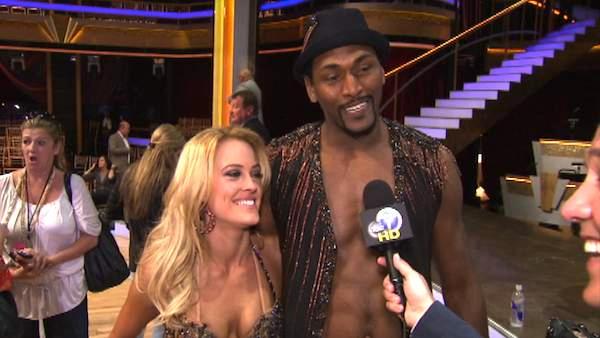 Metta World Peace talks to OnTheRedCarpet.com after first Dancing With The Stars results show on Sep. 20, 2011.