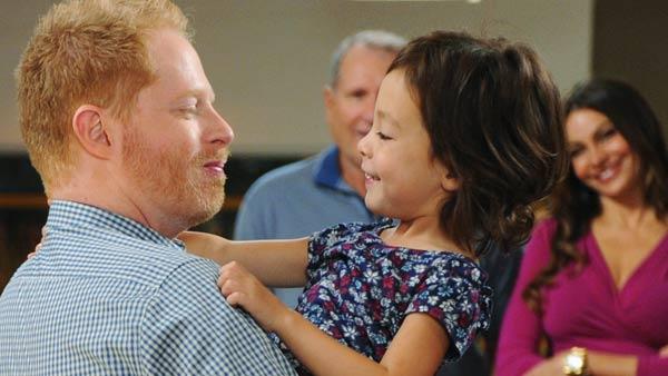 Ferguson and Anderson-Emmons in a scene from Modern Family. - Provided courtesy of ABC Ferguson and Anderson-Emmons in a scene from Modern Family. - Provided courtesy of ABC