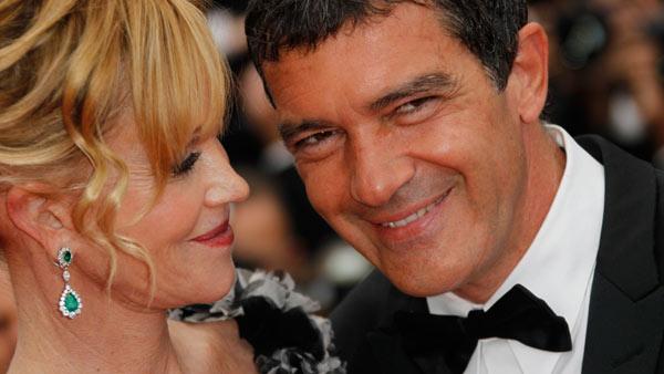 Spanish Actor Antonio Banderas, right, and his wife Melanie Griffith arrive for the screening of Midnight in Paris and the opening ceremony, at the 64th international film festival, in Cannes, southern France. - Provided courtesy of AP / Joel Ryan Spanish Actor Antonio Banderas, right, and his wife Melanie Griffith arrive for the screening of Midnight in Paris and the opening ceremony, at the 64th international film festival, in Cannes, southern France. - Provided courtesy of AP / Joel Ryan