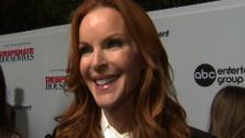Marcia Cross talks to OnTheRedCarpet.com at a Los Angeles event celebrating the premiere of the eighth and final season of the ABC show Desperate Housewives on Sept. 21, 2011. - Provided courtesy of OTRC
