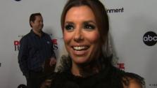 Eva Longoria talks to OnTheRedCarpet.com at a Los Angeles event celebrating the premiere of the eighth and final season of the ABC show Desperate Housewives on Sept. 21, 2011. - Provided courtesy of OTRC