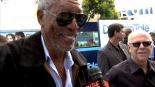 Morgan Freeman talks to OnTheRedCarpet.com at the premiere of Dolphin Tale in September 2011. - Provided courtesy of OTRC