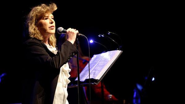 Marianne Faithfull appears in concert in Spain in April 2011.