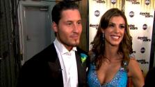 Elisabetta Canalis talks to OnTheRedCarpet.com after the September 26 episode of Dancing With The Stars. - Provided courtesy of OTRC