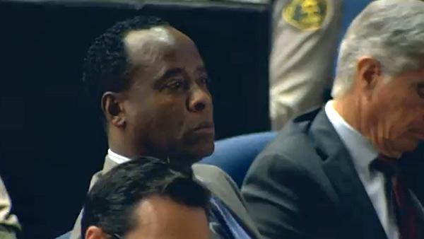 Sept. 27, 2011: Dr. Conrad Murray, charged in Michael Jacksons death, appears in court at his involuntary manslaughter trial. - Provided courtesy of KABC Sept. 27, 2011: Dr. Conrad Murray, charged in Michael Jacksons death, appears in court at his involuntary manslaughter trial. - Provided courtesy of KABC